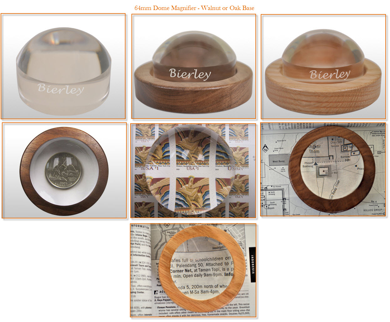 Bierley Dome Magnifier FOR SALE FREE Shipping